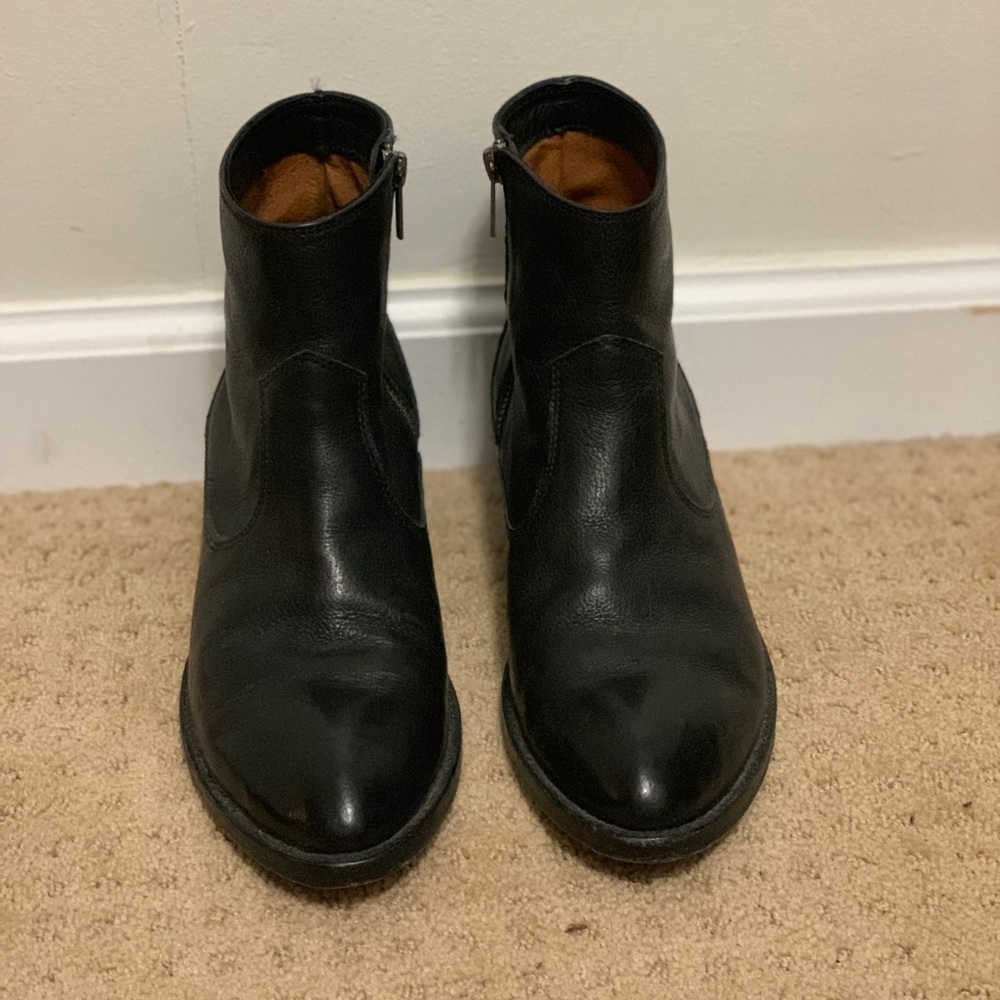Frye Brooke Booties - Black
